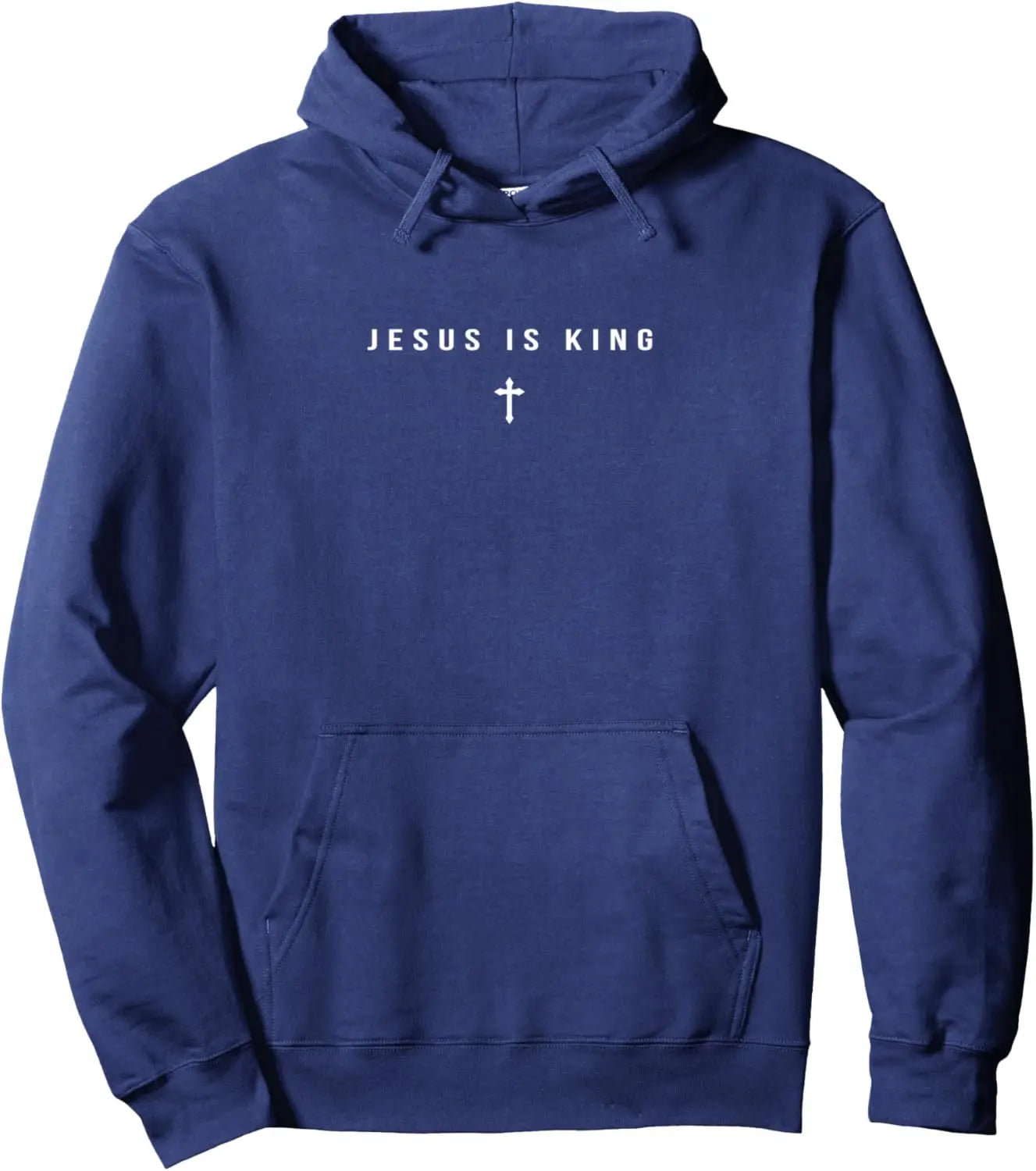 Jesus King Minimalist Hoodie